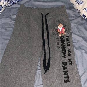 grumpy sweatpants